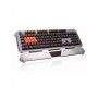 Клавиатура A4 Bloody B740A механическая серебристый/черный USB Gamer LED