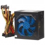 БЛОК ПИТАНИЯ NAVAN APFC-550W 120ММ BLUE FAN, APFC, SCP, OVP,UVP, TC, DUAL EMI, ЧЕРНОЕ ПОКРЫТИЕ, OEM, , ШТ