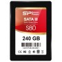 НАКОПИТЕЛЬ 2.5" 240GB SILICON POWER SLIM S80 SP240GBSS3S80S25, SATA 6GB/S, R555 - W530 MB/S, 80000 IOPS, 7MM