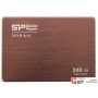 ТВЕРДОТЕЛЬНЫЙ НАКОПИТЕЛЬ SSD 2.5" 240 GB SILICON POWER SATA III V70 (R550/W510MB/S) (SP240GBSS3V70S25)