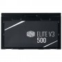 БЛОК ПИТАНИЯ COOLER MASTER ELITE V3 500, 500W, ATX, 120MM, 3XSATA, 1XPCI-E(6+2), APFC