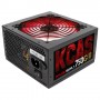 БЛОК ПИТАНИЯ AEROCOOL 750W RETAIL KCAS-750G ATX V2.4, 80+ GOLD, 4+4-PIN, 4X PCI-E (6+2-PIN), 7X SATA, 4X MOLEX, 12СМ C RGB ПОДСВЕТКОЙ